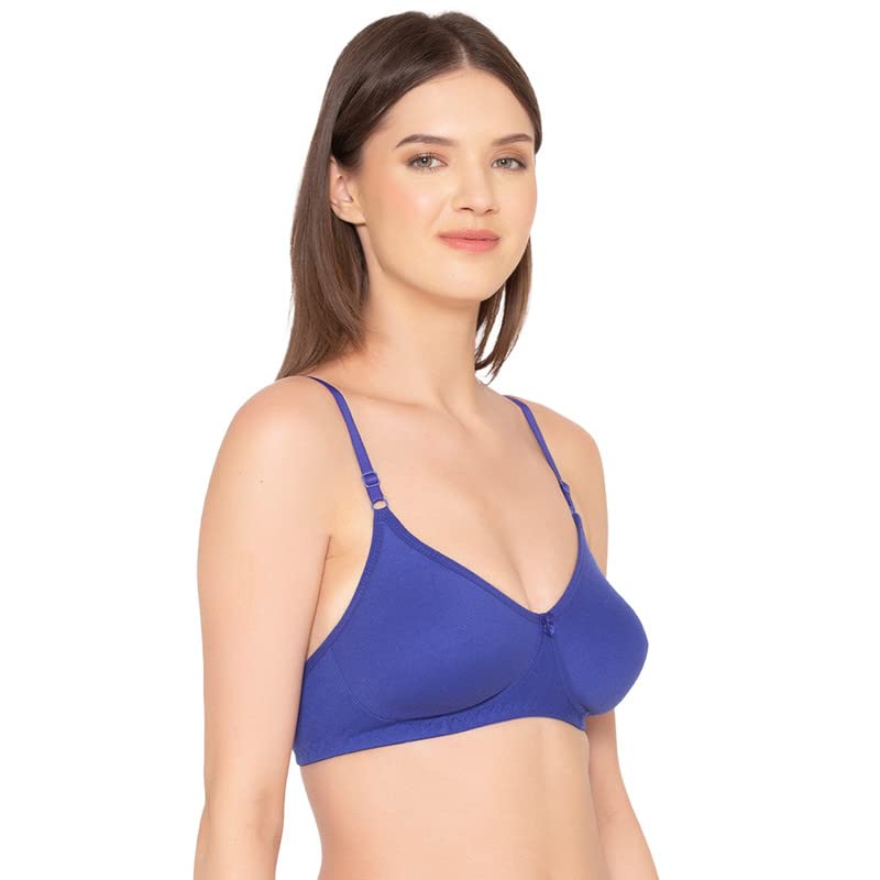 Image of Groversons Paris Beauty Women's Pack of 2 Seamless Non-Padded, Non-Wired Bra (COMB09)