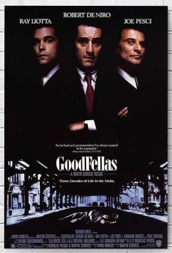 Goodfellas 映画ポスター Amazon.co.jp: 映画ポスター グッドフェローズ Goodfellas ロバート