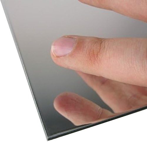 3mm Silver Acrylic Mirror A3 Sheet 420 x 297 Perspex Mirror Plastic Safety Mirror