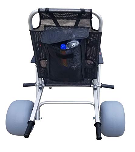 Beach Wheelchair & Mobility Aid - Great For Soft Sand & Dirt, Waterproof, All Terrain Wheelchair #TOP4