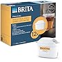 Filtre à eau BRITA MAXTRA PRO Limescale Expert pack semestriel de 12 filtres - NOUVELLE GÉNÉRATION FILTRES - Idéal pour les boissons chaudes & protection contre le calcaire pour machine à café