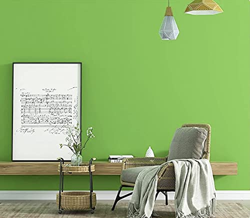 Image of HOME13 Matte Wallpaper Peel & Stick Contact Paper Decorative Self Adhesive Vinyl Wallpaper for Kitchen Cabinet Furniture Countertop Waterproof (24inches By 240inches, Green Matte Wallpaper)