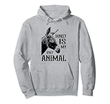 donkey is my spirit animal cool donkey funny felpa con cappuccio