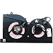 Produktbild (GPU Version) Lüfter Kühler Fan für MSI GS63 7RD-222, GS63VR 6RFAC16H22, GS63 7RD-224, GS63 8RE-012XES, GS63 7RD-225, GS63VR 6RF16H22, GS73VR 6RF-16H22, GS73VR 7RF-210, GS73VR 7RG-008