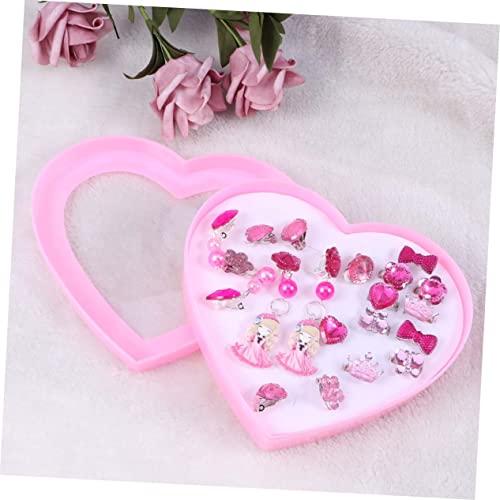 HOMSFOU 2 Peças Anéis Para Meninas Anéis Para Meninas Anéis Infantis Presentes Para Meninas Anéis Pa