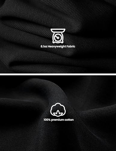 Aelfric Eden Mens Shirts Basic Cotton Tee Plain T Shirt Crew Neck Short Sleeve Tops Casual Midweight 6
