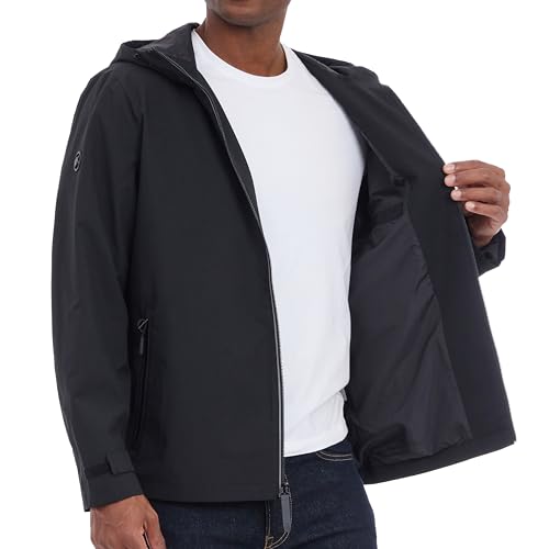 Michael Kors Men's Hooded Windbreaker, Rain and Wind Resistant4