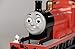 Bachmann Trains - THOMAS & FRIENDS - JAMES THE RED ENGINE (with moving eyes) - Large 