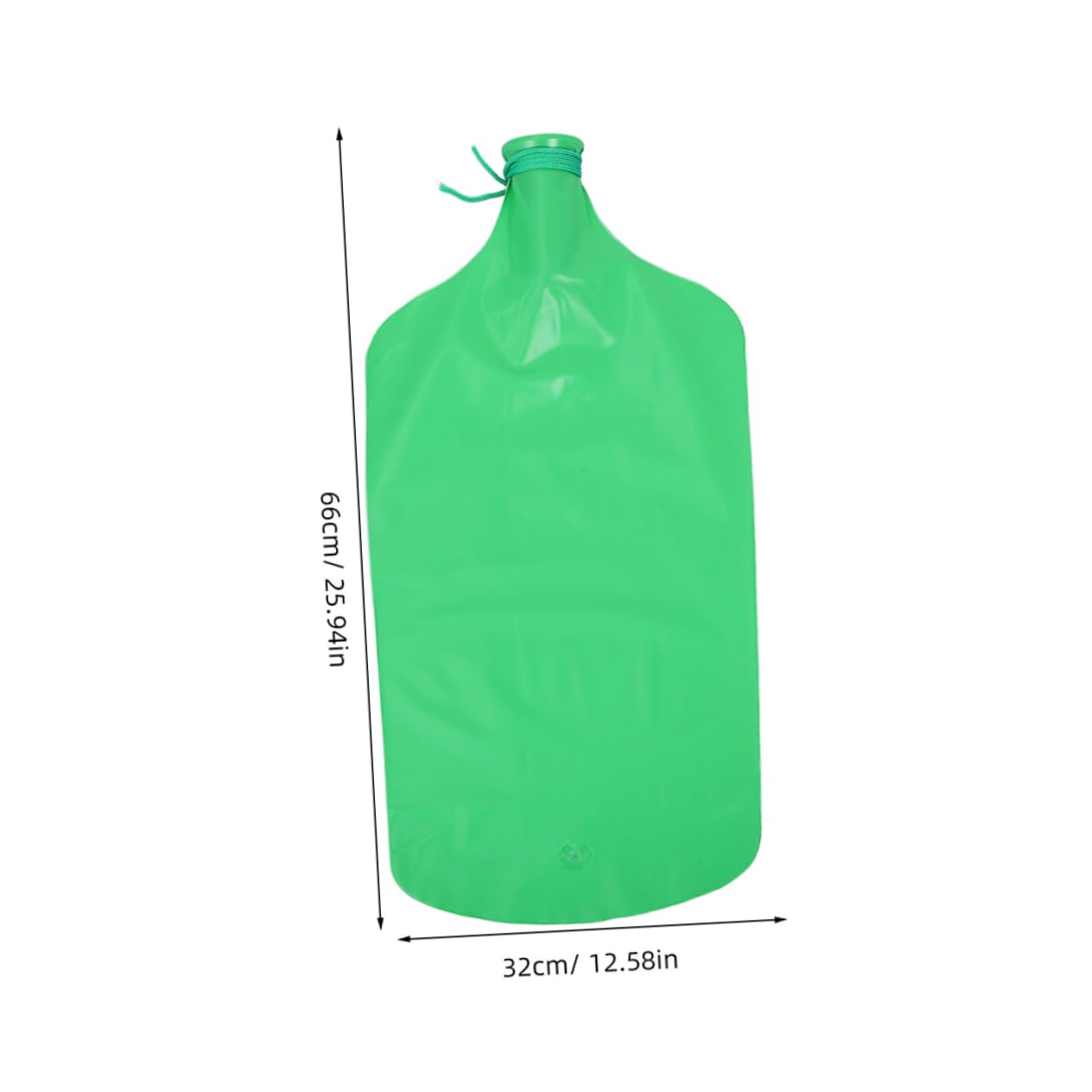 Sacco Irrigatore per Alberi 4 Gallon 2 Pezzi Verde Eva | Rilascio Lento, Doppia Uscita e Tubo Regolabile, per Arbusti e Alberi, Riutilizzabile Antiaging