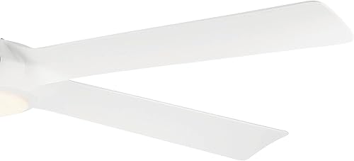 Miniatura 7 de Casa Vieja Grand Regal - Ventilador de techo moderno para interiores de 60 pulgadas con control remoto de luz LED, blanco mate para sala de estar,