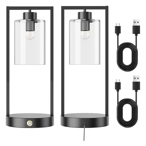 LGMCF Rechargeable Cordless Table Lamps Set Cover