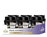 La mascarilla 2 en 1 Ultimate Repair de Gliss es adecuada para cabello muy dañado; Formato viaje