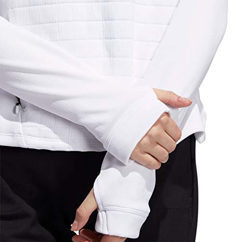 adidas Womens Cold Weather Quilted 1/2 Zip Jacket4