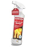 KAMORA Premium Kaminreiniger - Kamin- und Ofenglasreiniger - effektive Kaminreinigung - Glasreiniger für Kaminscheiben - Rußreiniger - 500 ml