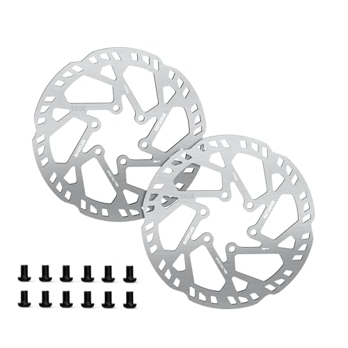 Image of E-Bike Brake Rotor 140mm 2PC, 2.3mm Thick Heavy Duty Disc Brake Brake Rotor