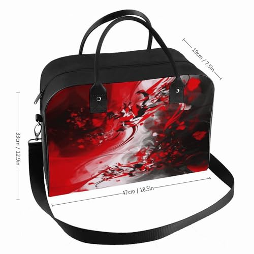 Maletín ligero para laptop unisex con diseño abstracto miniatura 2