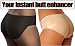 Padded Panty Butt Enhancer Size Medium Color Nude Beige