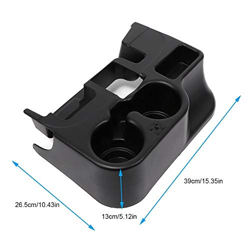 Portavasos para carros, doble soporte plástico ABS miniatura 3