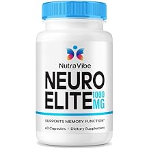 Neuro Elite The Natural Memory Support Formula with a Clean, Potent Blend to Support Sharp Focus, Clarity, Attention & Clear Thinking | NeuroElite Easy-to-Swallow Smart Pills 60 Capsules