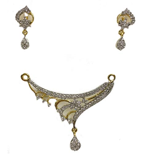 Evita joyas que pierden brillo con este colgante de Mangalsutra chapado en oro