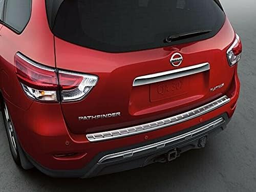 Genuine Nissan Parts - Rear Bumper Protector - Chrome (T99B1-9PJ0A)