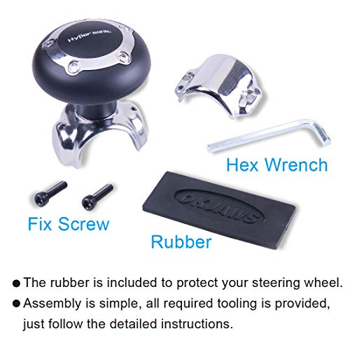 Hypersonic Car Steering Wheel Spinner Steering Wheel Knob Universal M #TOP5