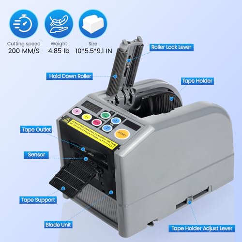 Automatic Ribbon Cutting Machine, 39.9-Inch Max Cut Length