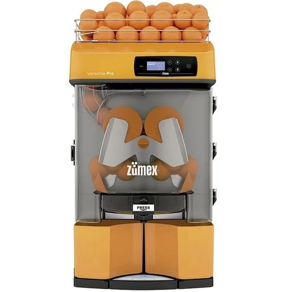 Generic Orange Versatile Pro Automatic Feed Juicer - 27 Fruits/Minute, Large, 10216