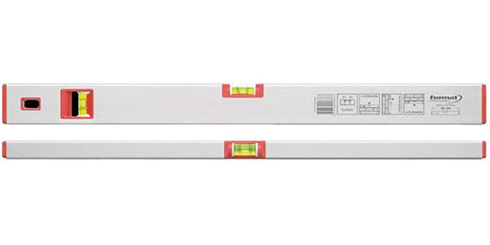 Format 7647270200 - Nivel de agua met.ligero 200cm plata elox.