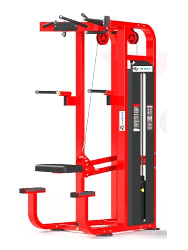 Image of Mybeast Chinup Dips Assisted Machine for Targetting Chest and Lats Muscles for Home Use and Commercial Use