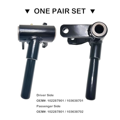 LOSTAR Golf Cart Front Hand Spindle Assembly Driver & Passenger Side Compatible with Club Car 2004-UP Precedent and 2018-up Tempo Replaces 102287901 102287801