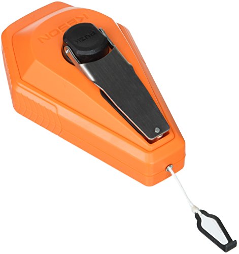 Keson K3X4B 3x1 Rewind Chalk Line Reel Combo with 4-Ounces of Blue Chalk, 100-Foot