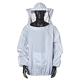 veste jennyfer the voice  JenNiFer Veste De Costume Apicole Robe De Voile Et De Chapeau d\'abeille Blouse Equip Protection
