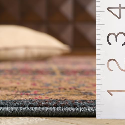 Tapete Safavieh Mahal Collection 8' x 11' Azul Navy miniatura 5