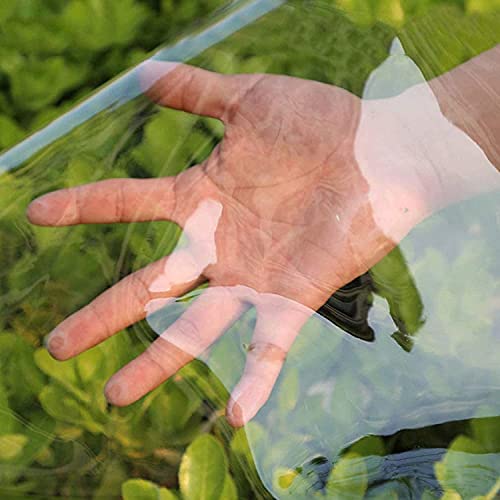 Tela de lona impermeable con ojales de PVC transparente y esquinas reforzadas 4
