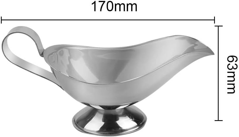 Creamer Pitcher Fruit Salad Dressing Black Pepper Sauce Cup Kitchen Home Tool Western Food Juice Boat Restaurant Bar Tool Milk Pitcher (Color : 5 Ounces 150 ml)