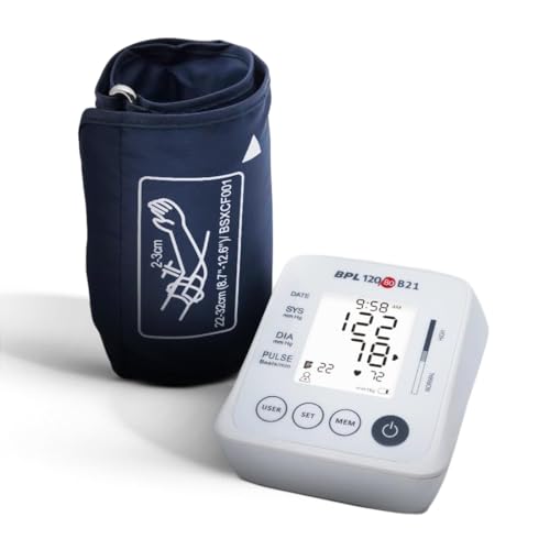 Image of BPL Medical Technologies B21 Digital Blood Pressure Monitor Fully Automatic BP Checking Machine with USB, LCD Display | 3 Years Warranty