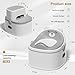 3-in-1 Toddler Potty Training Toilet for Boys & Girls - Convertible Potty Chair with Step Stool for Toddlers 1-3, Anti-Slip Design Toddler Toilet Seat - Removable & Easy to Clean