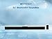 Emerson EHS-2000 32-Inch Bluetooth Soundbar, 2.0 Channel Home Theater Speaker System with Remote Control, USB/AUX Inputs, FM Radio, Compact, Wall Mountable Design