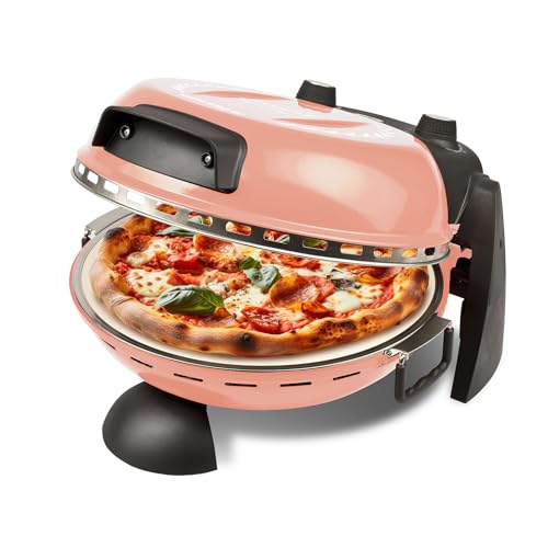 G3 Ferrari G1017715 Pizza Delizia Anniversary, Pizzaofen, 1200 W, 400°C, Limitierte Edition Jubiläum, duftende Pizza in 3-5 Minuten, Inklusive Rezeptheft