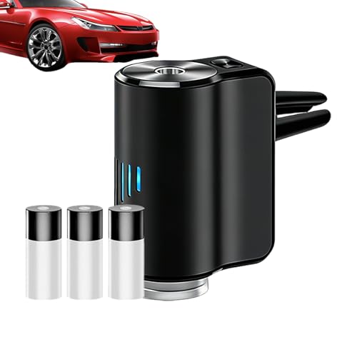Difusor de perfume para ventilador de coche,Aromaterapia Automotriz,Purificador de aire de coche inteligente | Para automóviles furgonetas SUV autocaravanas uso profesional viajes largos gestión