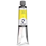 Royal Talens Van Gogh Artists' Oil Color, 200ml Tube, Azo Yellow Lemon (02082673)