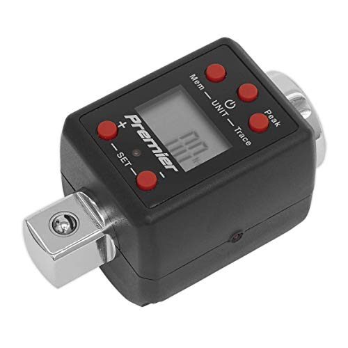 Sealey STW292 Digital Torque Adaptor, 3/8" Sq Drive, 100NM-500NM