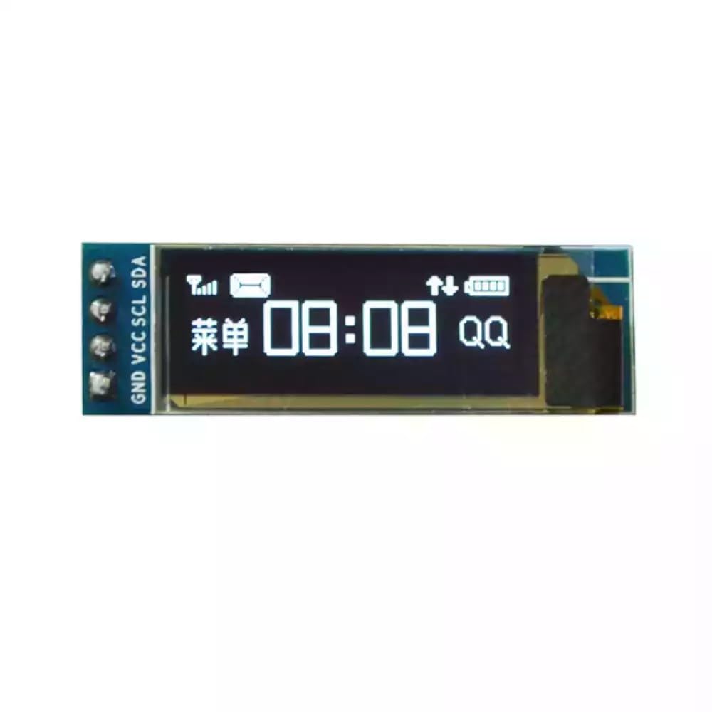 EmbeTronicX 0.91 inch 128×32 Blue OLED Display Module with I2C/IIC Serial Interface (BLUE) - ChipTronicX