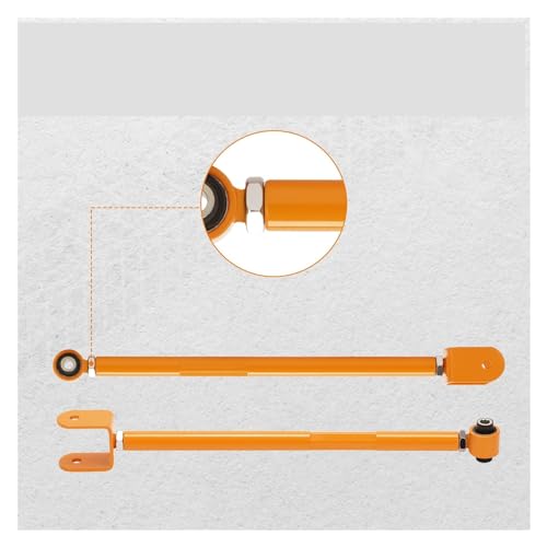 Bras de commande de cambrure arrière réglable pour E83 E85 E86 E89 en alu doré x2 - 4