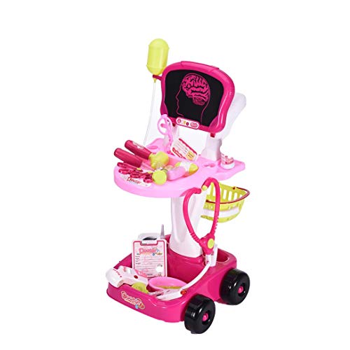 image for MORECON [US Fast Shipment] Doctor Cart for Toddlers Medical Kit Preten