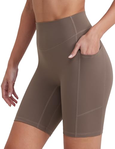 ENERBLOOM Biker Shorts for Women with Pockets, 5