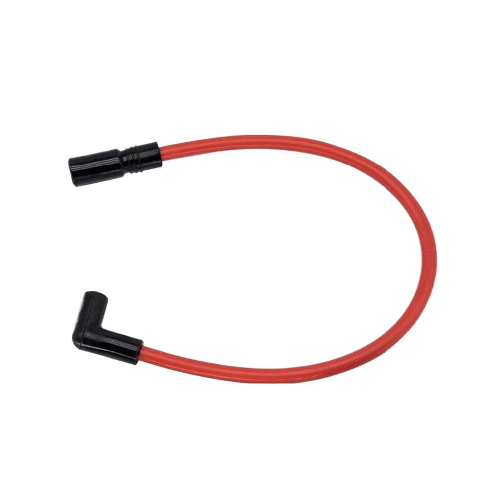 Motorcycle Spark Plug Wire 2 PCS 10.4mm 10mm Compatible with Softail FXD 1999-2017