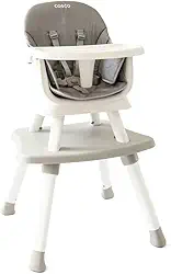 Cosco Kids, Cadeira de Refeição Convertty 8 em 1, Cinza