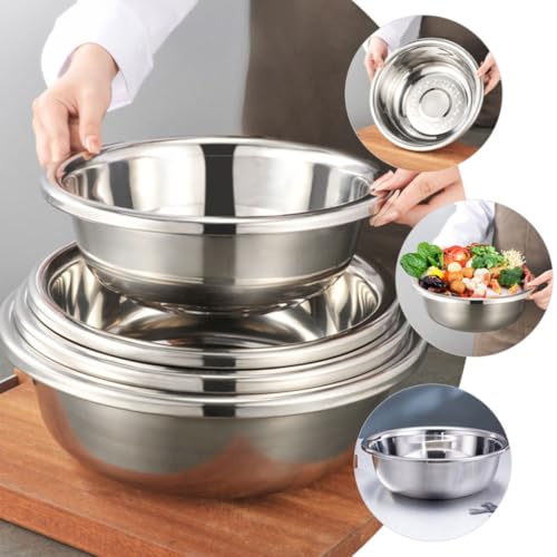 Lavabo de acero inoxidable grueso resistente con base plana 6